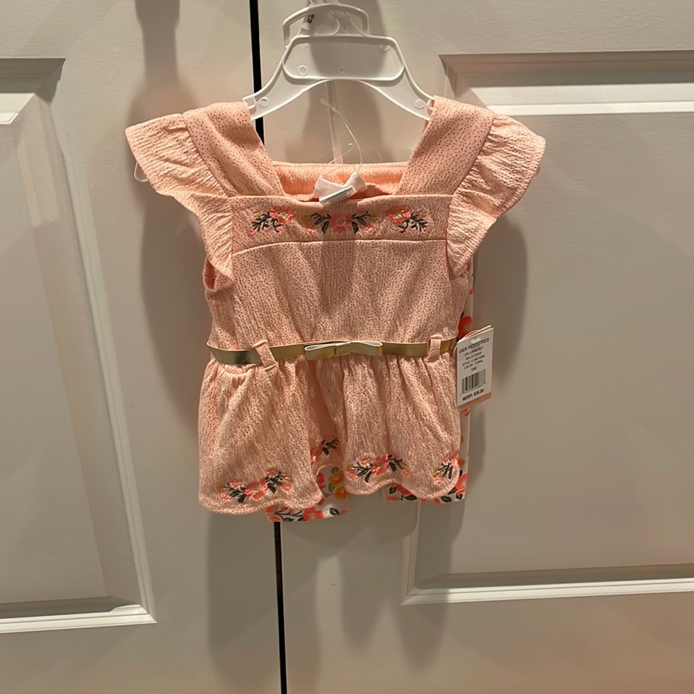 NWT 18 Month Capri set
